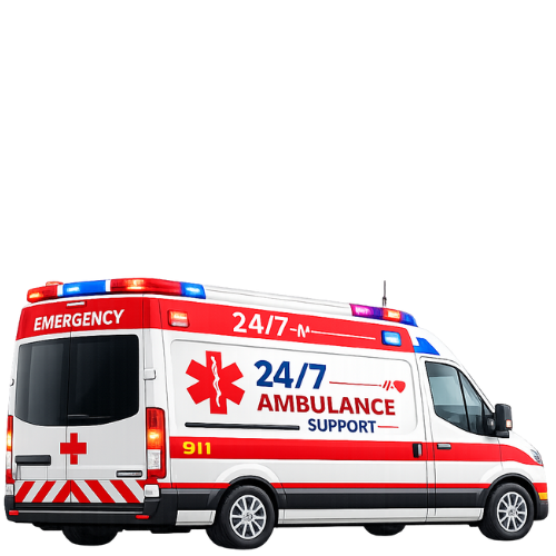 24/7 Ambulance Support